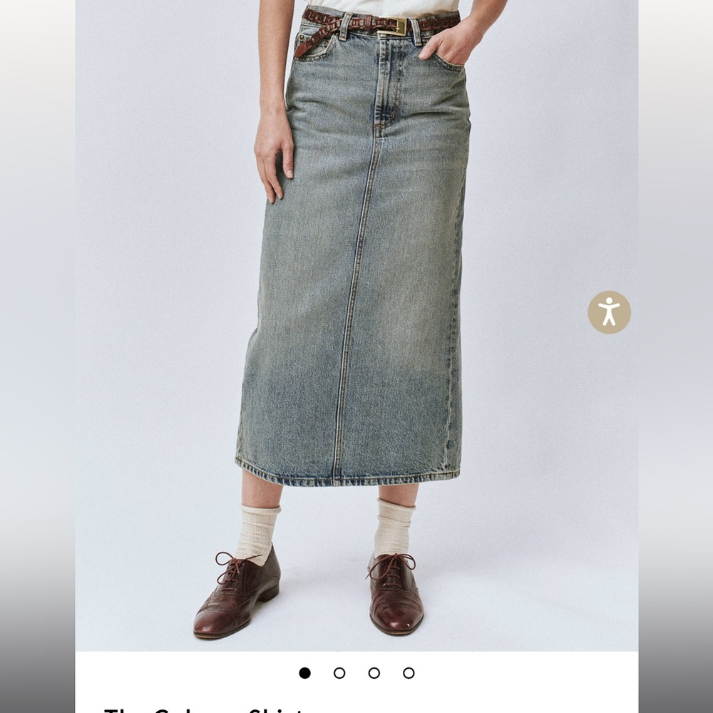 THE GREAT COLUMN SKIRT IN A SIZE 26